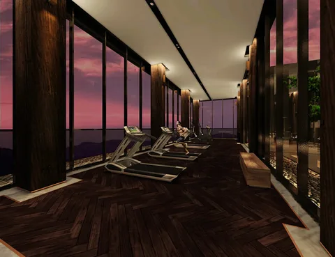 健身會館 The Gym（3D 示意圖）