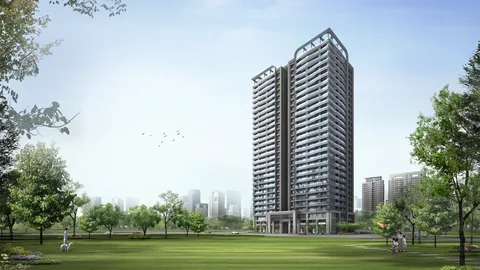 建築外觀 3D 示意圖